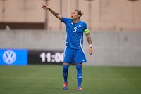 Elena Linari campagna LILT - FIGC