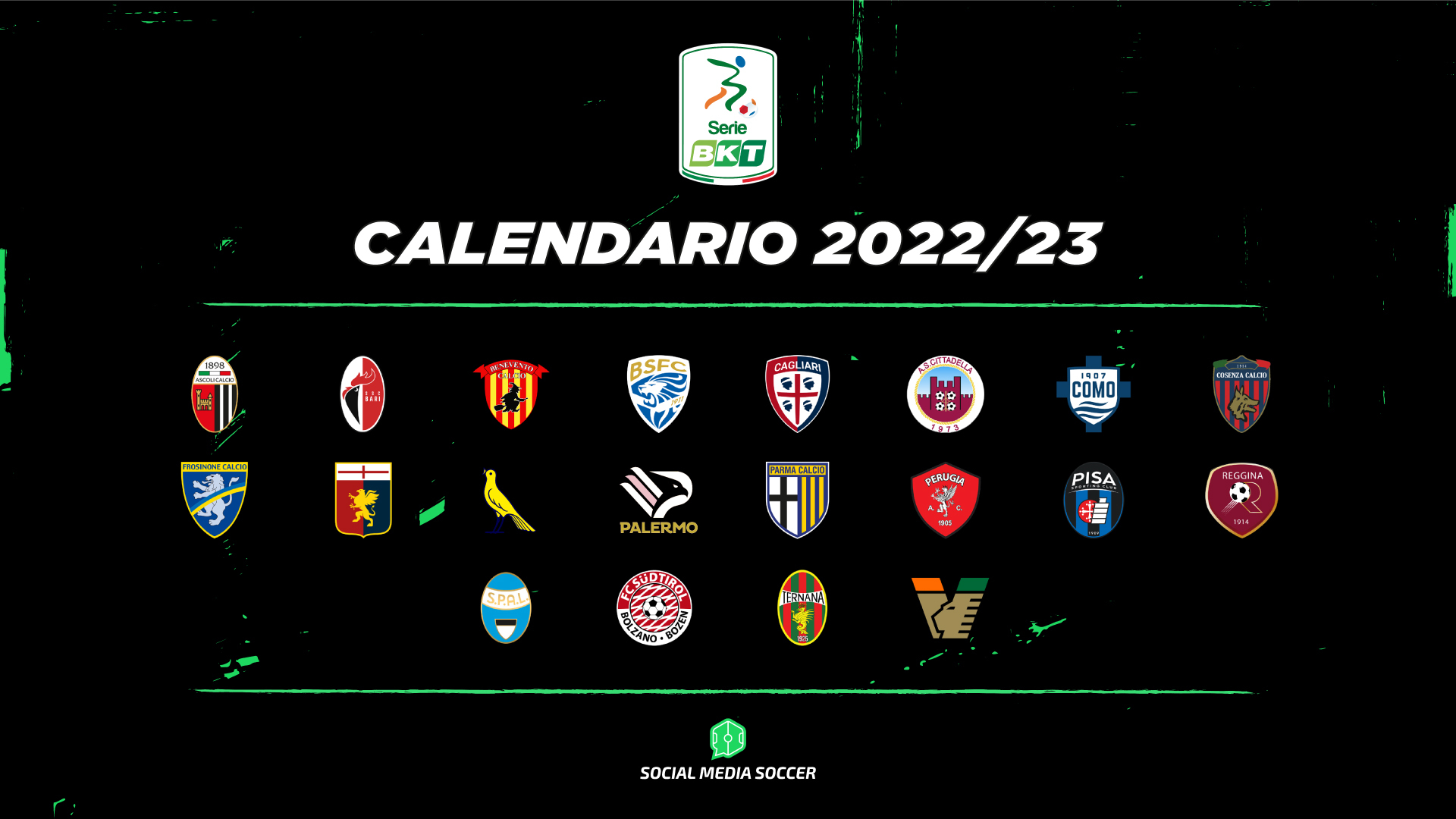 Calendario SerieBKT 2022/2023