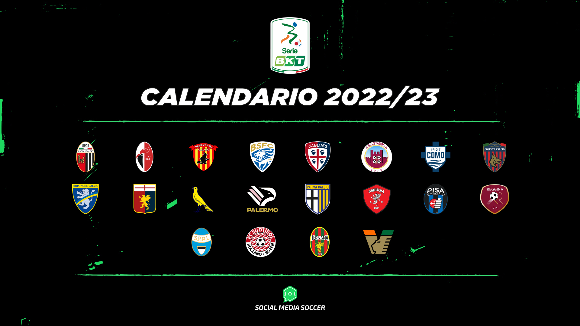 Il calendario della Serie B 2022/2023