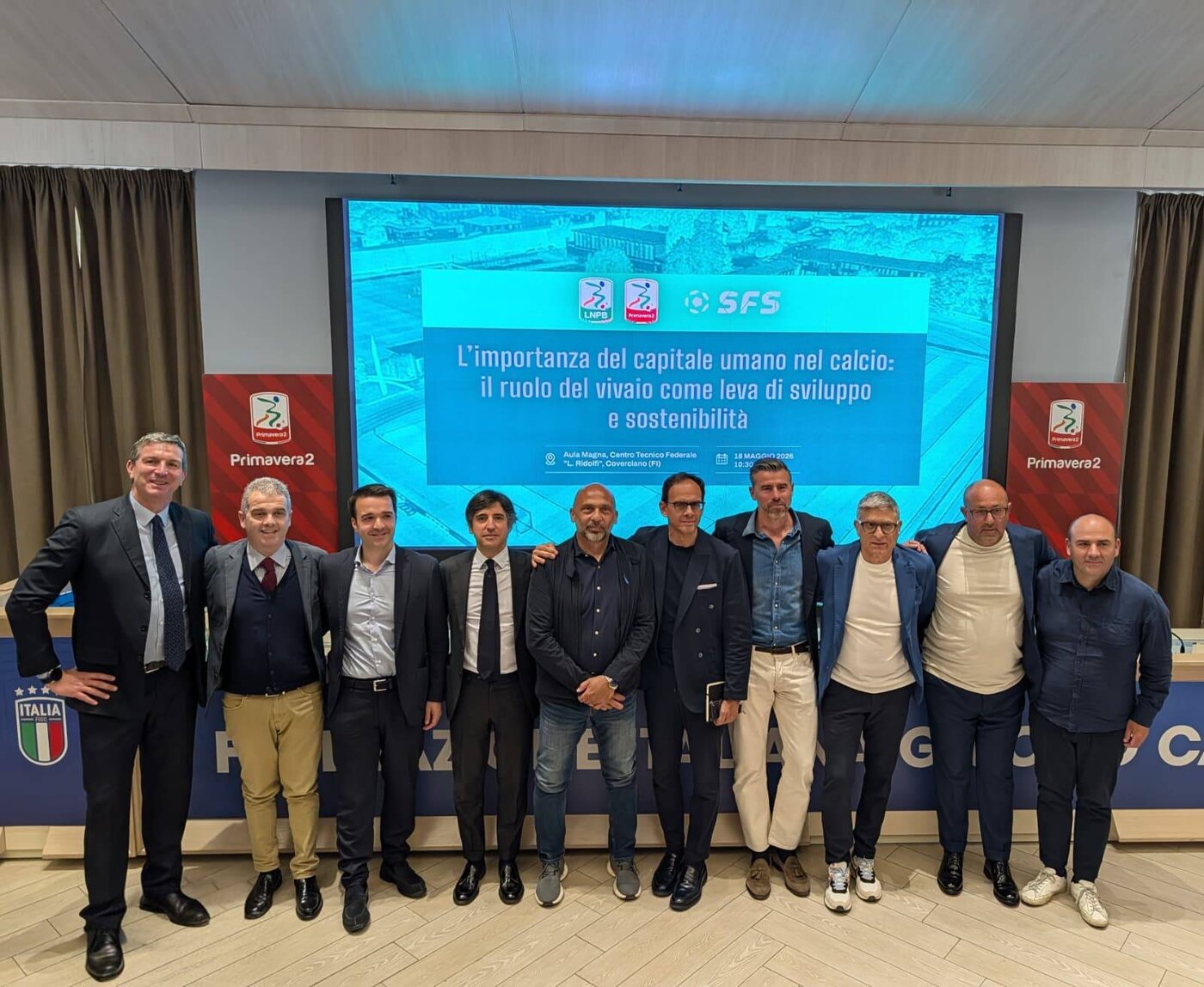 Convegno a Coverciano di Lega B ed SFS