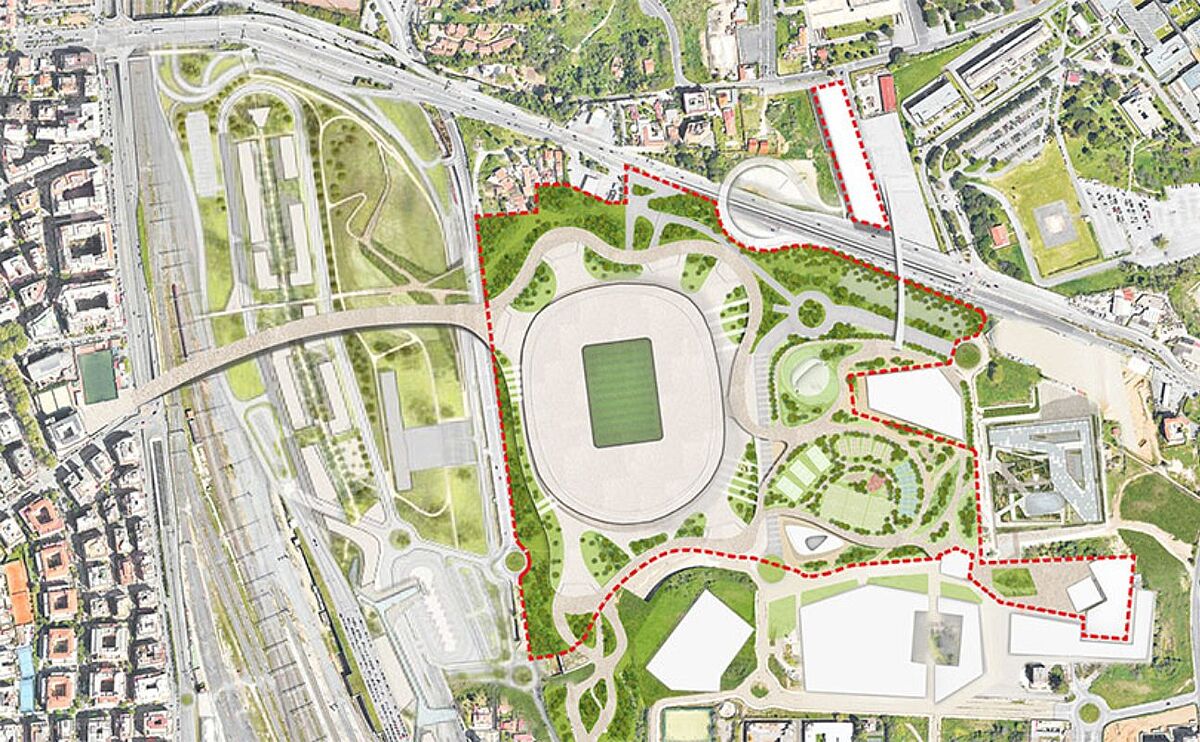 Stadio della Roma a Pietralata