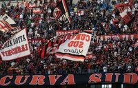 I tifosi del Milan a San Siro