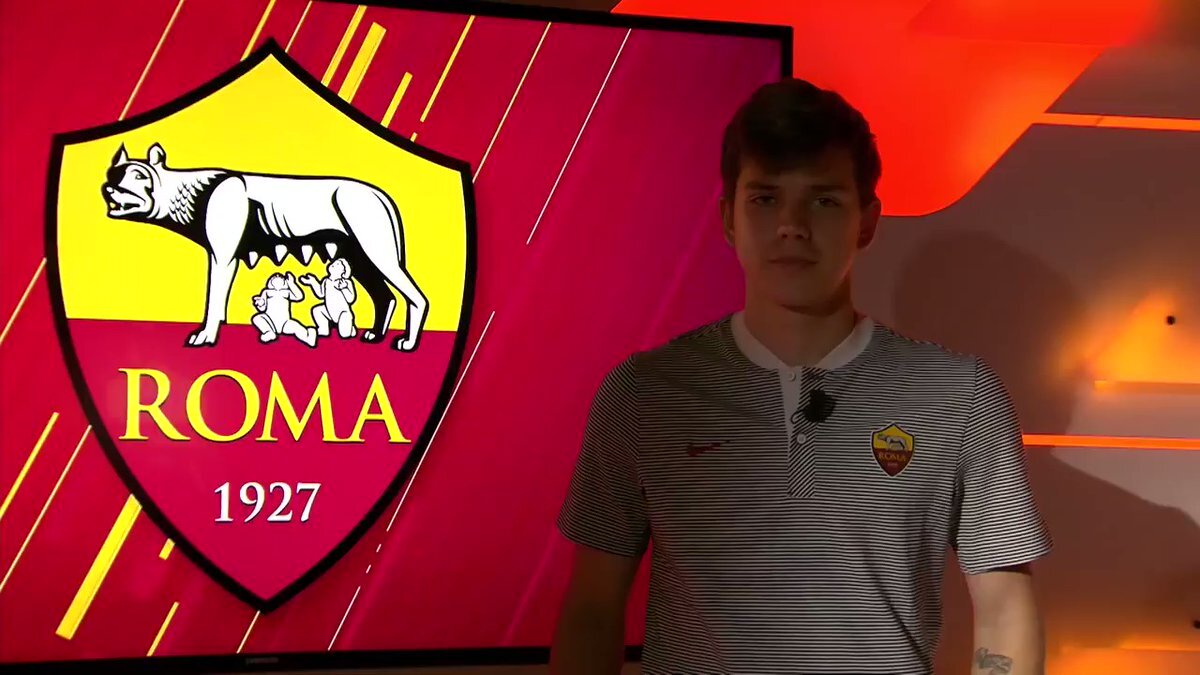 Presentazione Ante Coric alla Roma