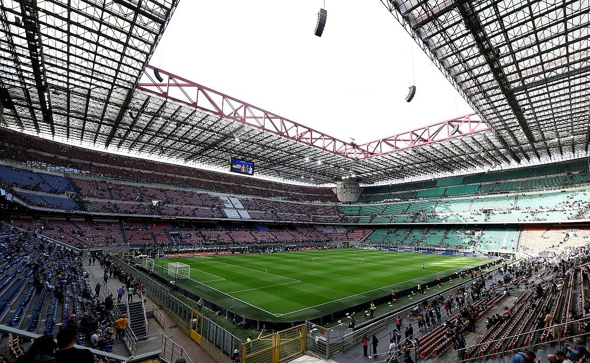 Spettatori Inter San Siro