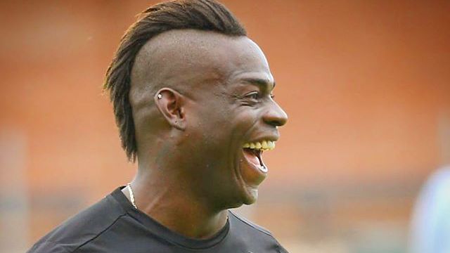 Balotelli Sorride