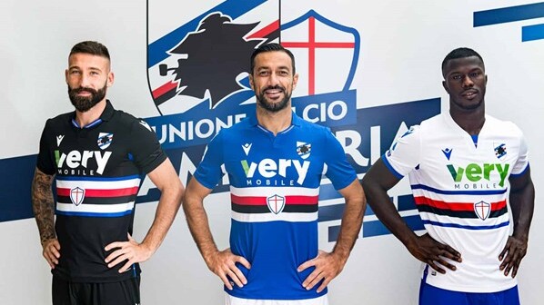 L'azienda di telefonia sarà main sponsor della Samp