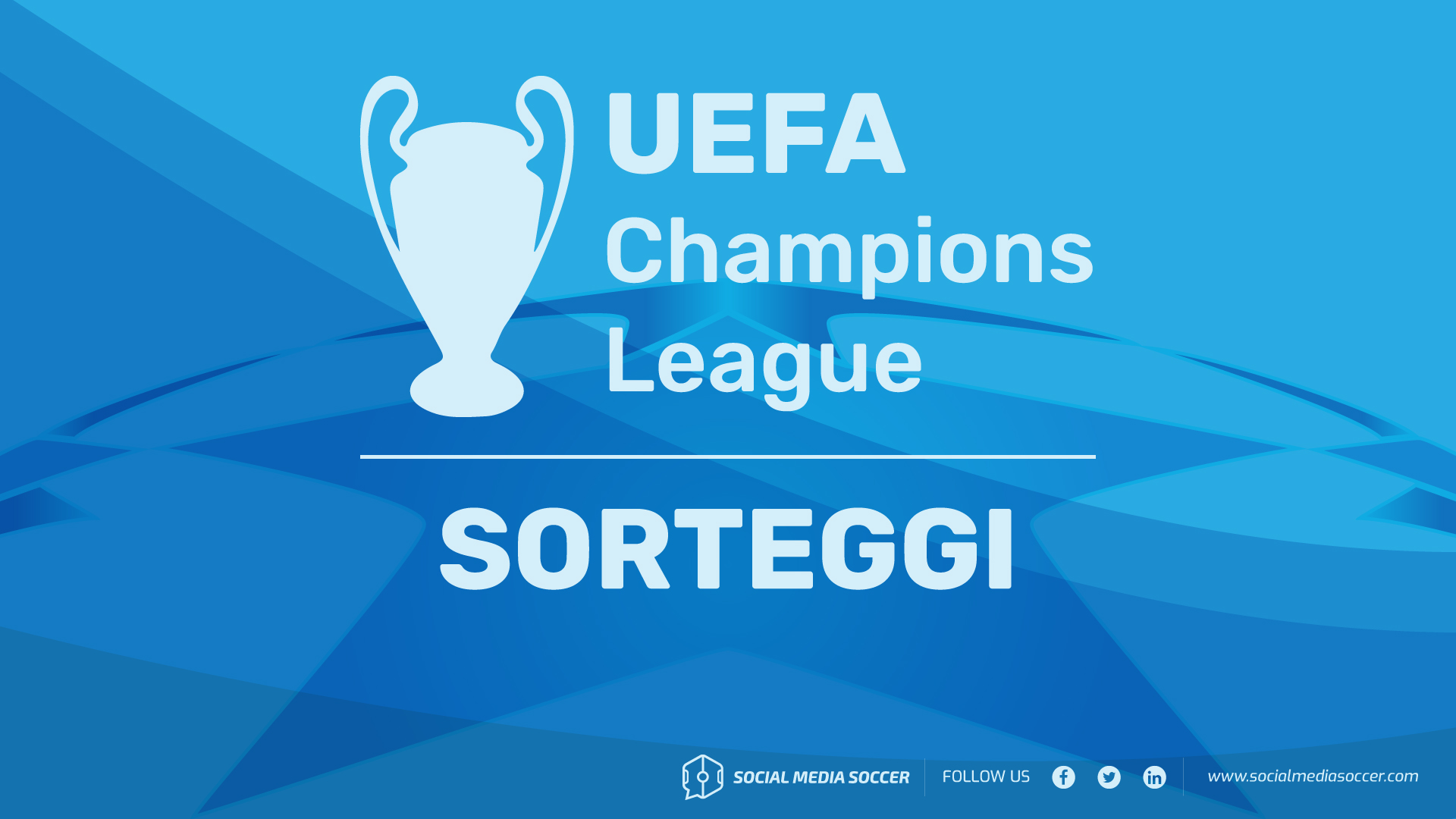 Guida social ai gironi di Champions League 2018/19