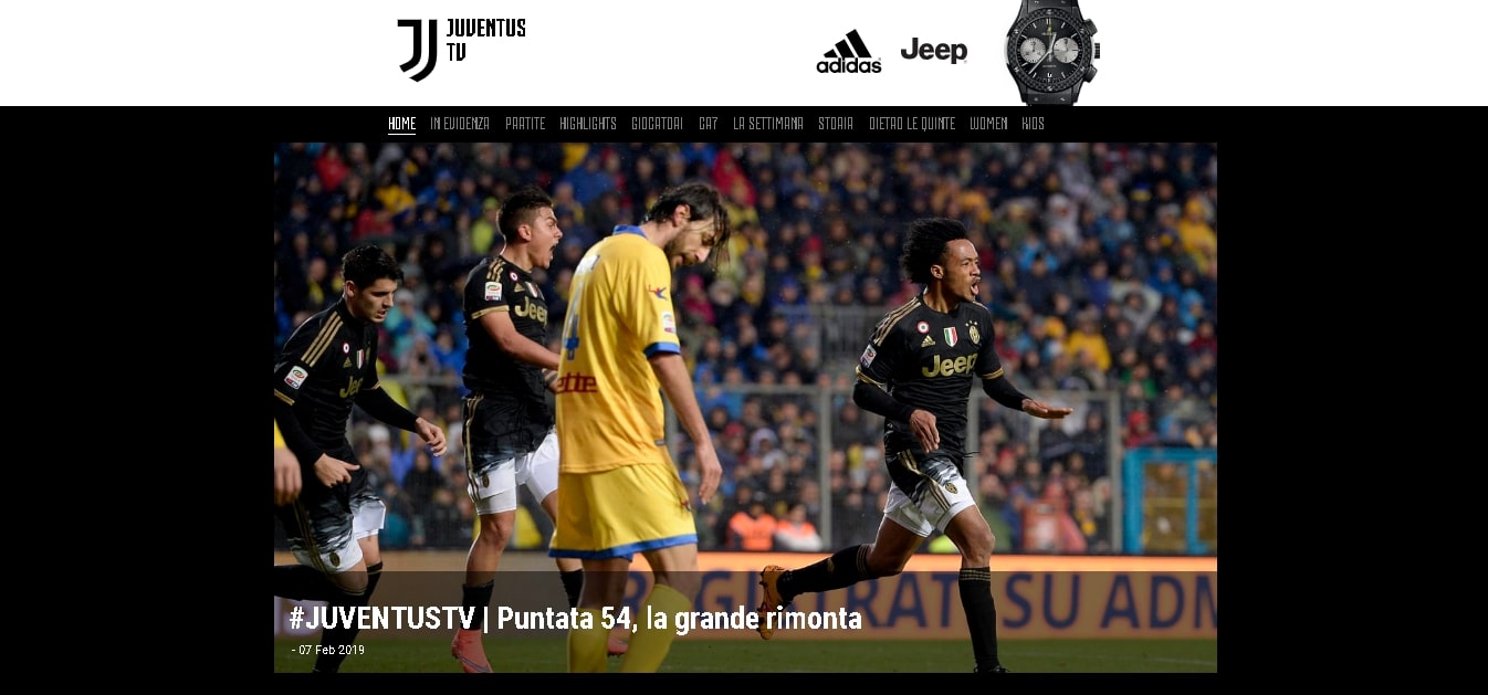 Juventus TV - Official Site