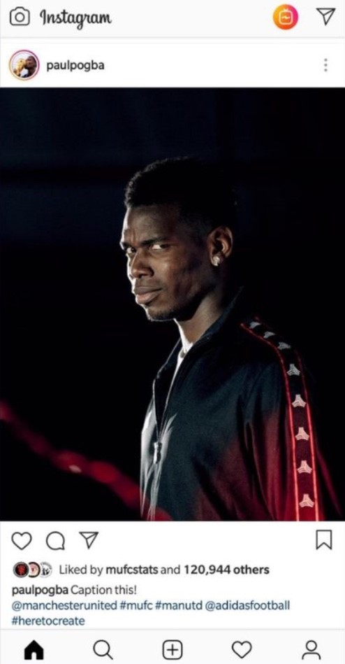 Pogba Caption This