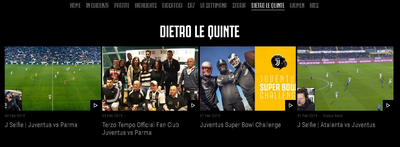 Juventus Tv - dietro le quinte