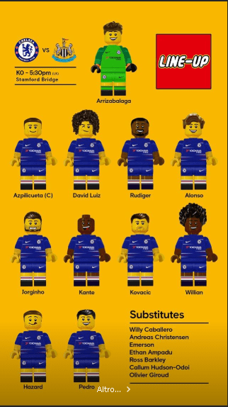 Chelsea Lego XI