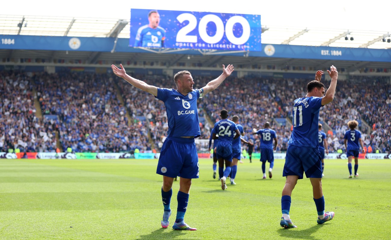 Addio Vardy Leicester