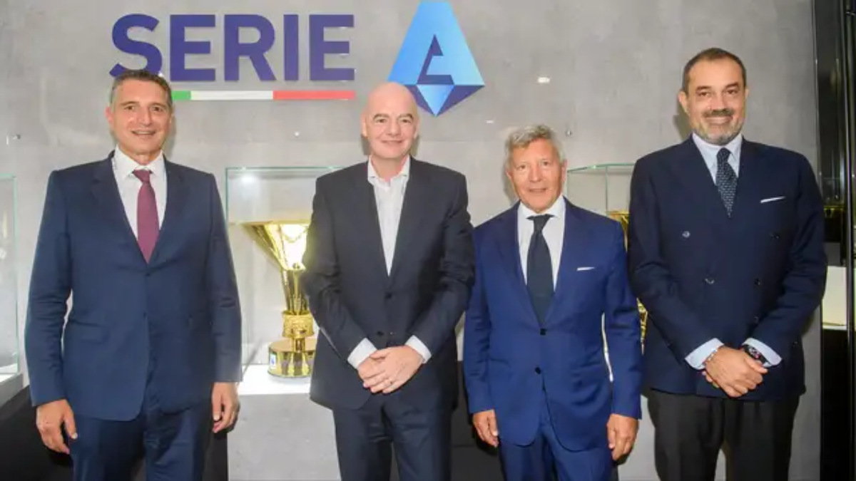 Infantino Lega Serie A