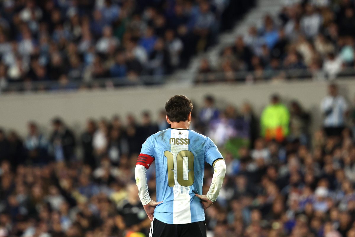 Addio Messi Argentina